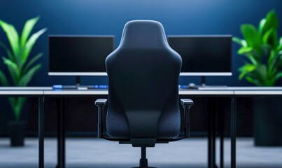 Sleek High-Tech Office Space with Modern Design