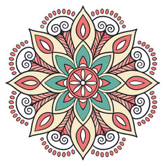 Mandala Design Template
