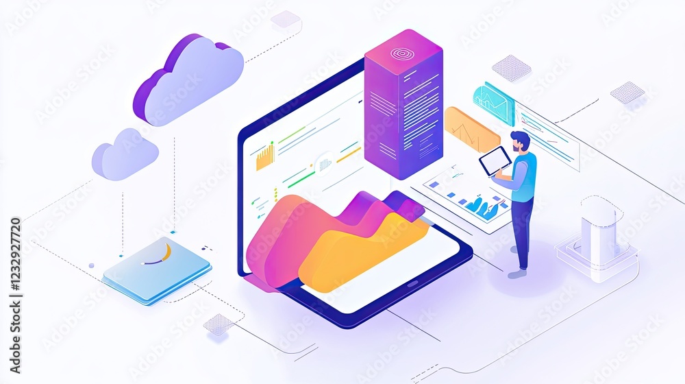 Poster Cloud Based Data Analytics and Visualization System