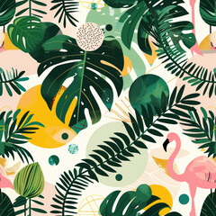 Seamless pattern background