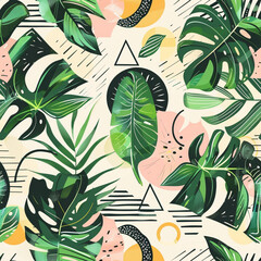 Seamless pattern background