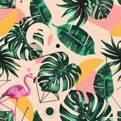 Seamless pattern background