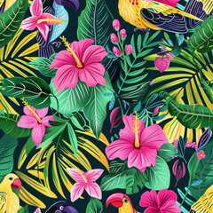 Seamless pattern background