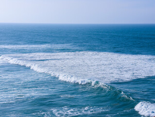 waves on the beach