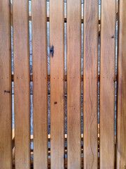 Wooden fence texture, rows of timber