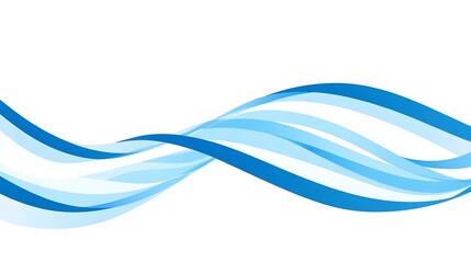 Abstract Blue Wave Design Abstract Background