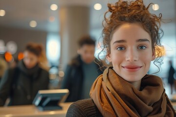 photo of a diverse and dedicated hospitality team working together to ensure an excellent guest experience at a restaurant or hotel. The image captures the professionalism, teamwork