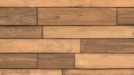 Naklejka premium Wooden Plank Texture Background for Rustic or Warm Designs