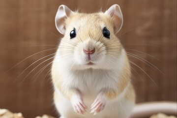 Cute Male Gerbil - A Bright and Contrasty Indoor Rodent Pet - 3:2 Aspect Ratio