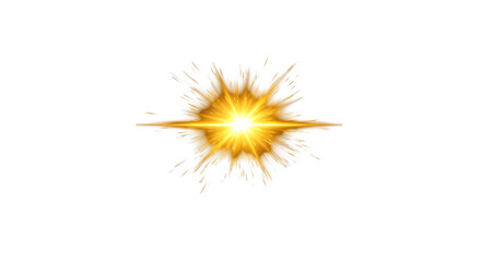 bright light flare png, light explosion isolated on transparent background