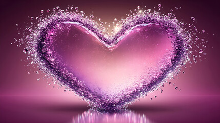 Attributes of lovers. Hearts, flowers, candles.