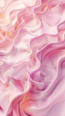 Obraz premium abstract waveform texture silk in soft pink background