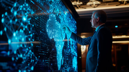 CEO Presenting on AI Driven Entrepreneurship and Global Development