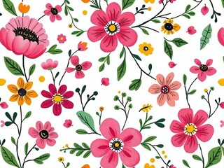 Vibrant Rustic Pattern Illustrations - Abstract Backgrounds