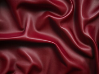 Obraz premium Dark red leather cloth Luxury premium elegant beauty 