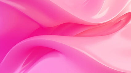 Fototapeta premium Abstract Pink Waves or Fluid Pink Background
