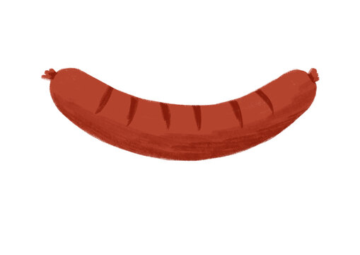 salchicha a la parilla 