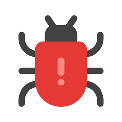 malware flat icon