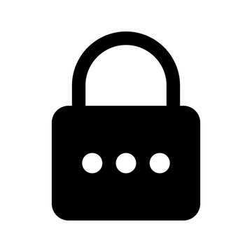 passowrd glyph icon