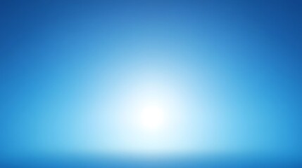 Obraz premium Bright White Light in a Blue Sky Background