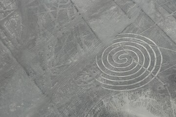 Stills from the flight experience over Nasca Lines in southern Peru.