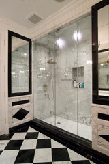 interior of a modern bathroom