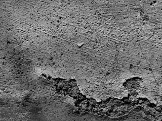 Dark black and white grunge concrete texture wall