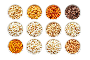 Fototapeta premium set of kinds of corn