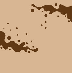 Nutella chocolate background