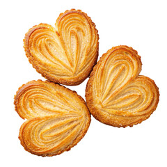 Golden Palmier Puff Pastry Cookies