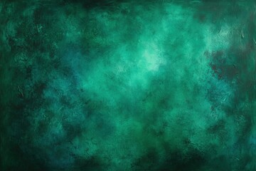 Fototapeta premium dark green textured background with grunge and mottled paint effect