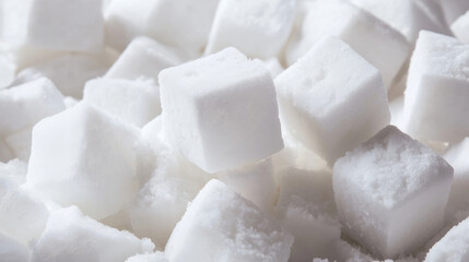 Abstract white cubes background with minimalistic design 3d render illustration