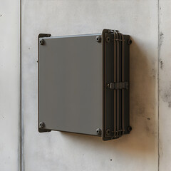 Modern Junction Box Installation in a Contemporary Industrial Environment