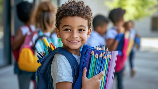 Help kids get ready for school by donating supplies like pencils, paper, and backpacks. This helps them succeed in school.
