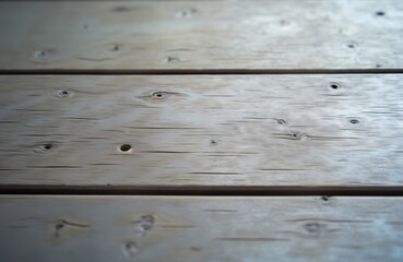 Fototapeta premium Close-up view of weathered grey wood. Natural wood grain texture shows age, use. Planks horizontal. Perfect backdrop for design projects. Suitable for interior design exterior projects. Wooden