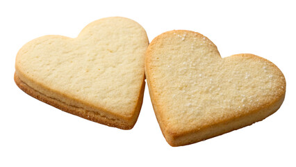Close-up of a heart-shaped cookie with intricate icing details