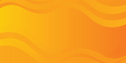 Bright orange-yellow gradient abstract fluid wave background with halftone, modern dynamic wallpaper. Suitable for templates, sales banners