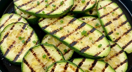 Grilled Zucchini Slices Recipe Summer Food