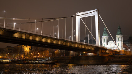 bridge at night
