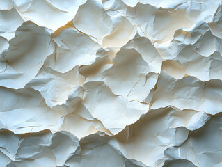 Obraz premium Paper Peaks: The Art of Torn Landscapes