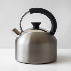 Obraz premium stainless steel kettle