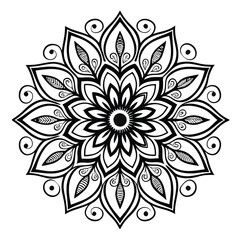 Mandala Design Template