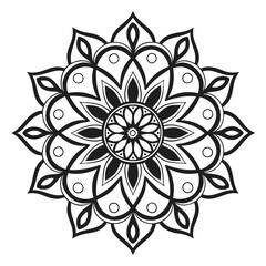Mandala Design Template