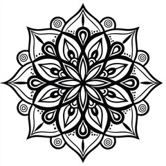 Mandala Design Template
