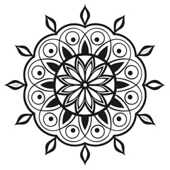 Mandala Design Template
