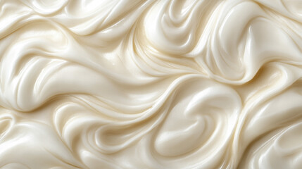 Luxurious creamy texture background with elegant swirls