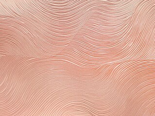 Fototapeta premium Abstract Peach Swirls: A calming and minimalist background with delicate, flowing curves and a soft, peach-hued color palette. Perfect for designs, presentations, and creative projects. 