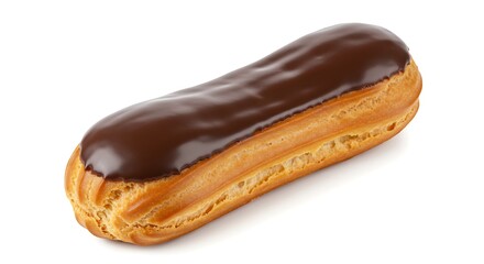 Delicious Chocolate Eclair Pastry Sweet Treat