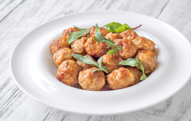Small Chicken Meatballs