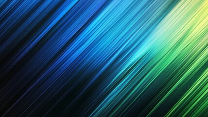 Abstract diagonal lines in shades of blue and green.